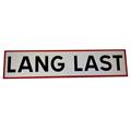 Lang last 850 x 200 x 2 mm - A