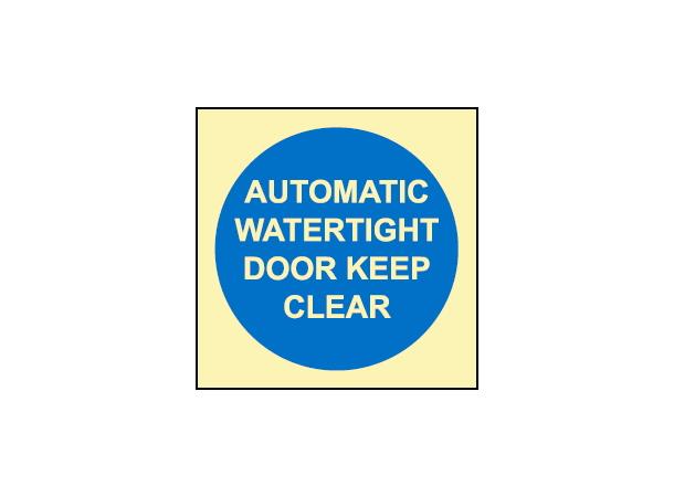 Automatic watertight door 150 x 150 mm - PET