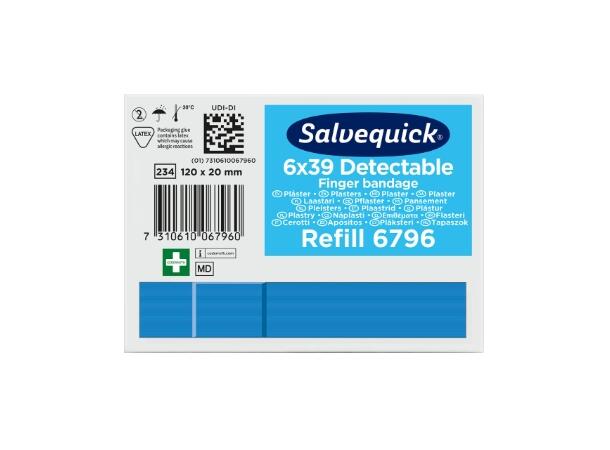 Salvequick refill blå detekt lange REF6796