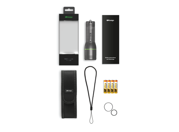 Lommelykt Atlas - Oppladbar 400 - 20 lumen 