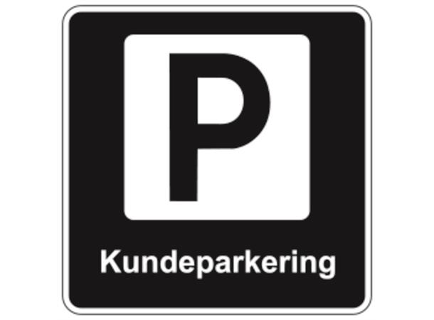 Kundeparkering 500 x 500 mm S/H - AR