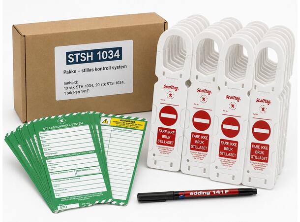 STSH 1034 Pakke – Stillas kontroll system