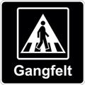 Gangfelt fra Venstre 500 x 500 mm S/H - AR