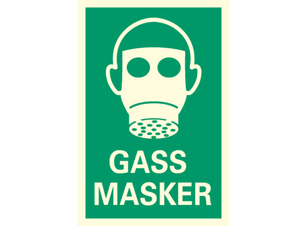 Gassmasker 200 x 300 mm - AE 
