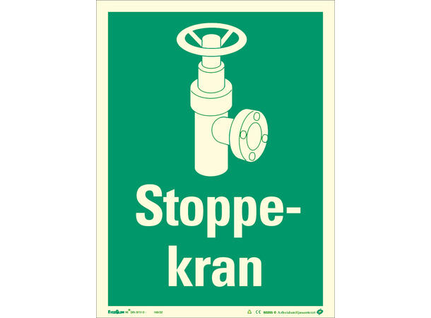 Stoppekran 150 x 200 mm - AE 