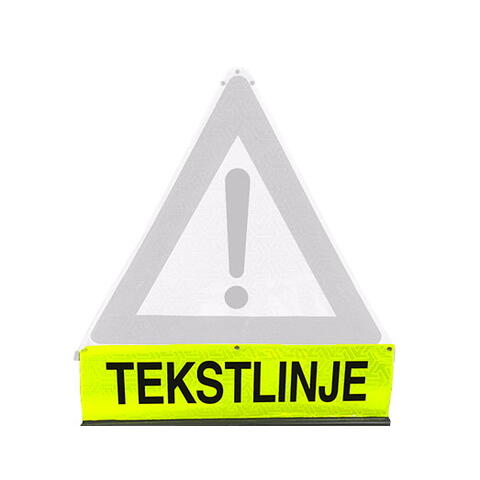 Underskilt til foldeskilt