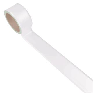 Hvit merketape gulv 50 mm x 33 m