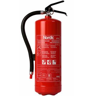 Brannslukker pulver 6 kg ABC Effektklasse: 43A 233B C
