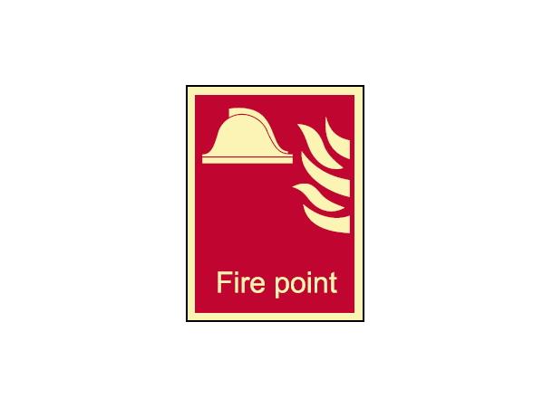 Fire point 150 x 200 mm - PET