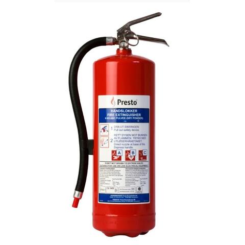 Brannslukker pulver 6 kg ABC Effektklasse: 55A 233B C