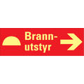 Brannutstyr H&#216;YRE 354 x 118 mm - AE