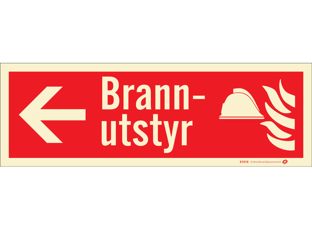 Brannutstyr VENSTRE 354 x 118 mm - AE 