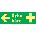 Sykeb&#229;re pil VENSTRE 354 x 118 mm - AE