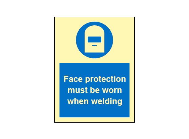 Wear welding protection 150 x 200 mm - PET