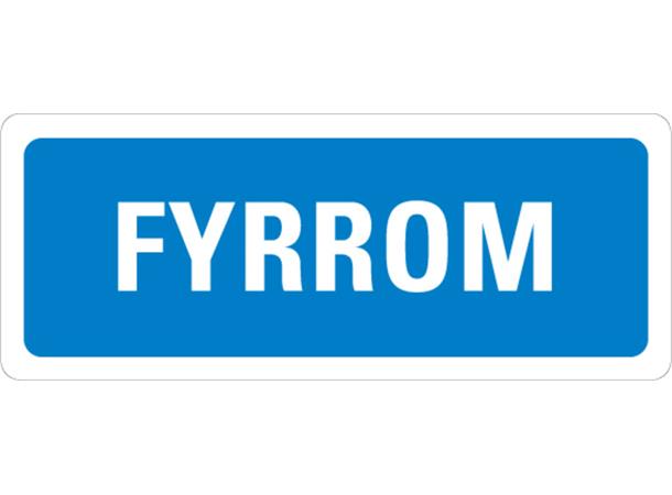 Fyrrom 300 x 100 mm - PVC