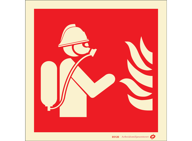 Røykdykkerutstyr 200 x 200 mm - AE 