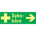 Sykeb&#229;re pil H&#216;YRE 354 x 118 mm - AE