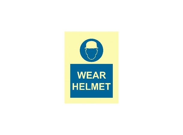 Wear helmet 150 x 200 mm - PET