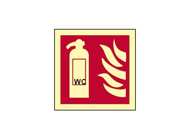 Fire extinguiser Wet Cemical 150 x 150 mm - PET
