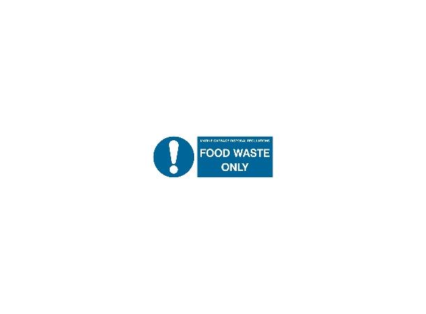 Food waste only 300 x 100 mm - VS