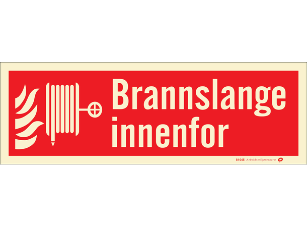 Brannslange INNENFOR 354 x 118 mm - AE 