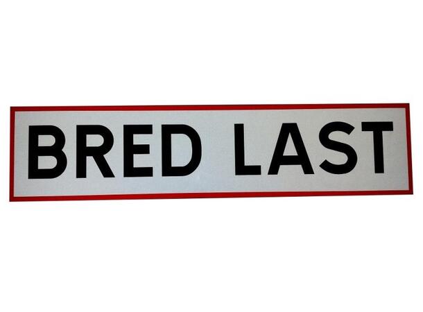 Bred last 850 x 200 x 2 mm - Aluminium 