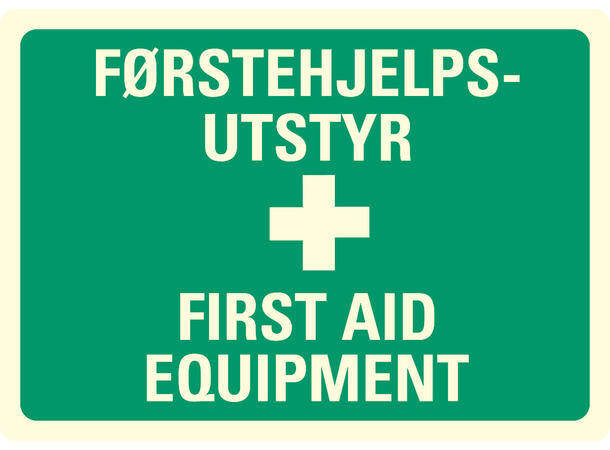 Førstehelpsutstyr/First aid equipment 250 x 200 mm - AE 