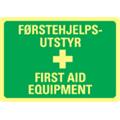 Førstehelpsutstyr/First aid equipment 250 x 200 mm - AE