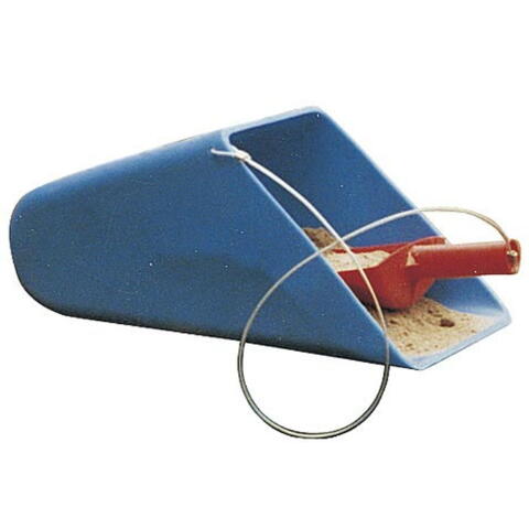 Sandbeholder m/spade For lettvint sandspredning