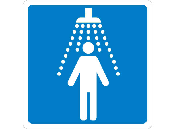 Dusj 200 x 200 mm - Aluminium 