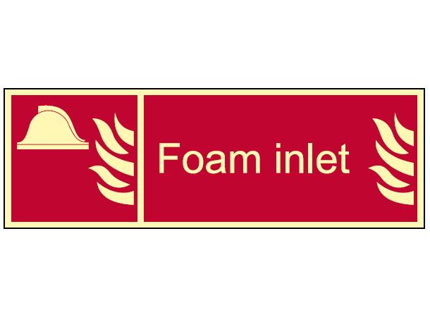 Foam inlet 300 x 100 mm - PVC
