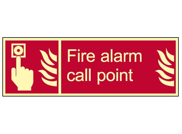 Fire alarm Call point 300 x 100 mm - PET
