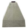 Løsfot betong Ø60 mm 175 Kg