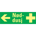 N&#248;ddusj pil VENSTRE 354 x 118 mm - AE
