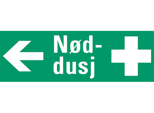 Nøddusj pil VENSTRE 354 x 118 mm - AE 