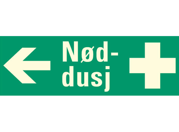 Nøddusj pil VENSTRE 354 x 118 mm - AE 