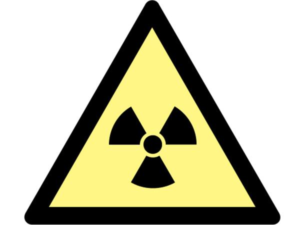 Radioactive materials 200 x 200 mm - VS