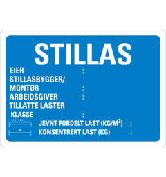 Stillas 600 x 400 mm - Aluminium