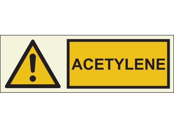 Acetylene 300 x 100 mm - PET 