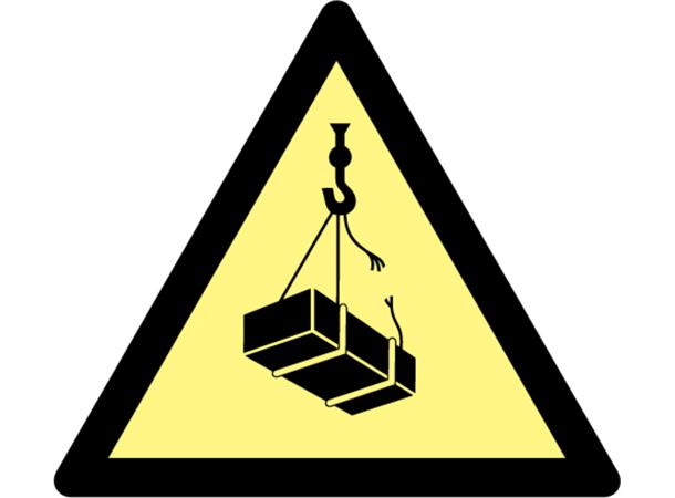 Danger: overhead crane 200 x 200 mm - VS