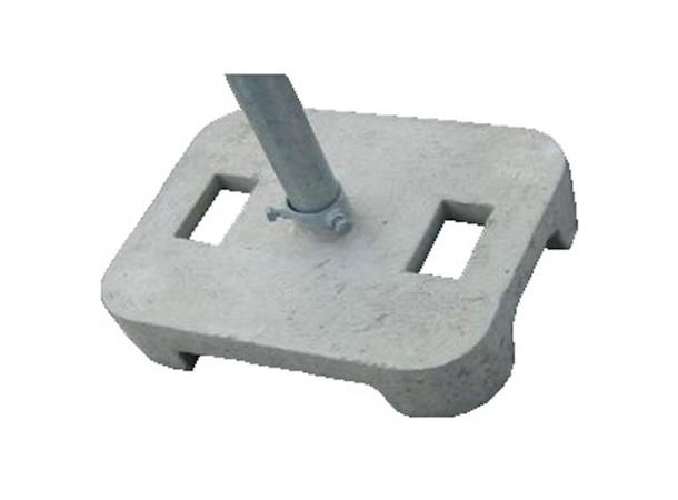 Løsfot betong Ø60 mm 60 kg