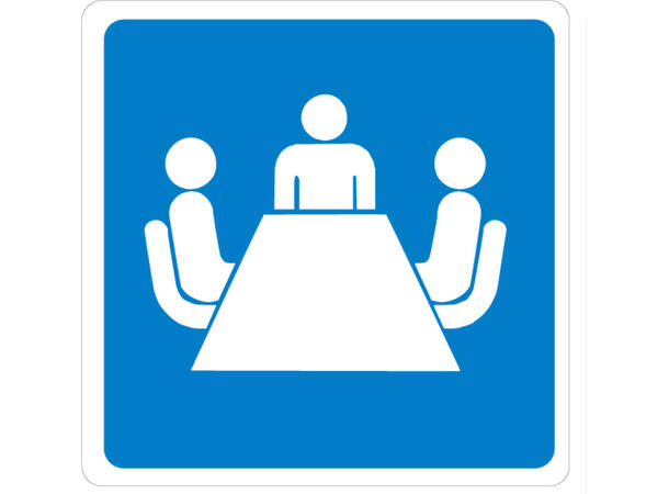 Møterom 200 x 200 mm - Aluminium 