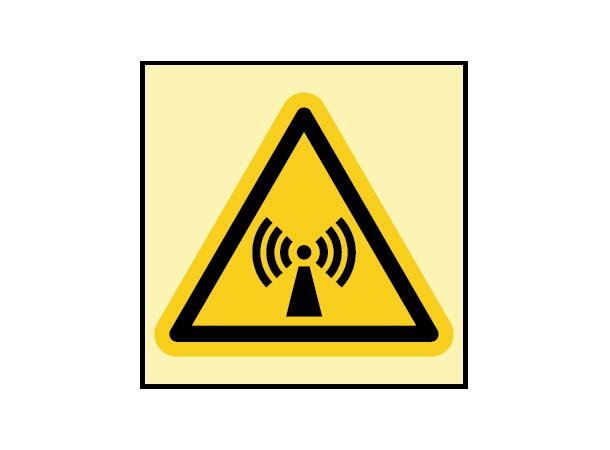 Non-ionising radiation 200 x 200 mm - PET 