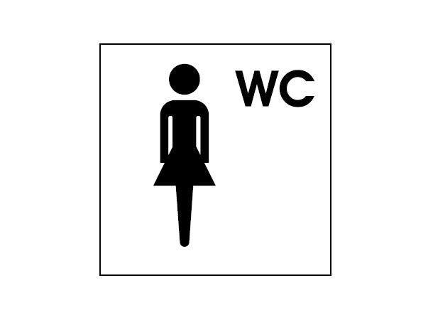 Toilets-female 150 x 150 mm - VS
