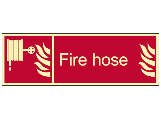 Fire hose 300 x 100 mm - PET