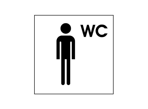 Toilets-male 150 x 150 mm - VS