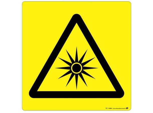 Optisk stråling 200 x 200 mm - Aluminium 