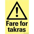 Fare for takras 300 x 400 mm - A
