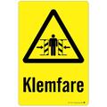 Klemfare 200 x 300 mm - Aluminium