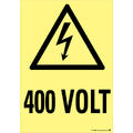 400 Volt 100 x 150 mm - Aluminium